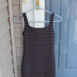 Striped Body Con Dress Size 6
